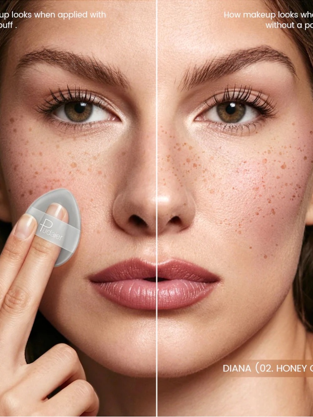 NWT Pudaier Natural Faux Freckles Stamp